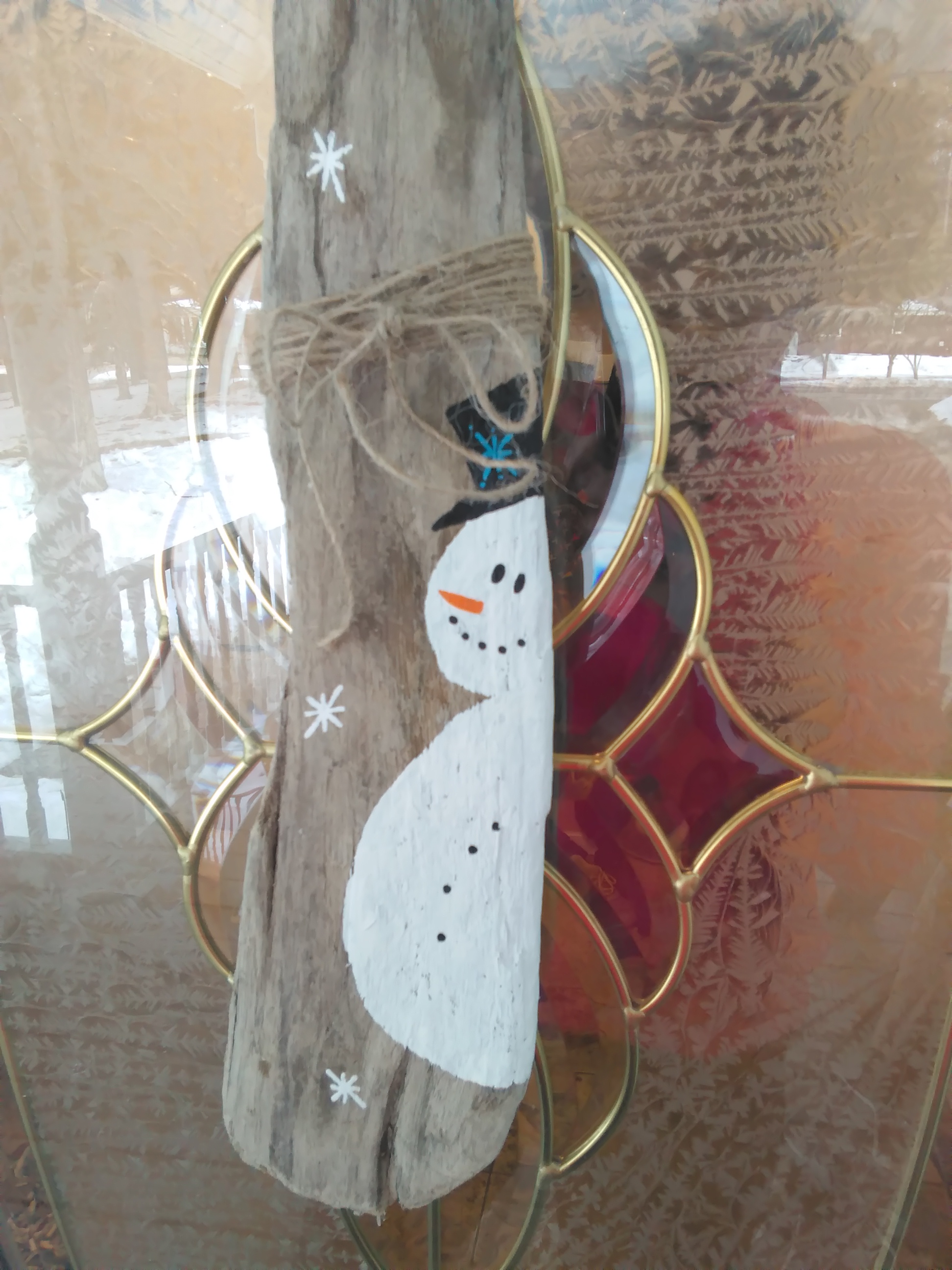 acrylic diy sealer Mom wreath Crazy DIY DIY driftwood  snowman